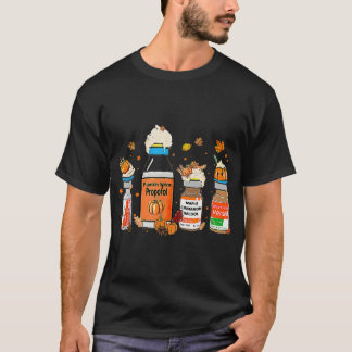 Pumpkin Spice Propofol Ativan Versed Haldol Hallow T Shirt