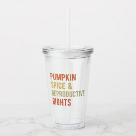 Pumpkin Spice & Reproductive Högers I Take Away Mugg