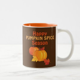 Pumpkin Spice Season 11 oz Two-Tone Mugg