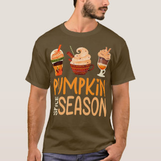 Pumpkin Spice Season - fall höstkallt, utmattnings T Shirt
