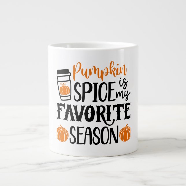 Pumpkin Spice Season Jumbo Mugg (Framsidan)