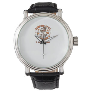 Pumpkin Spice Season kommer snart Halloween Fal Armbandsur