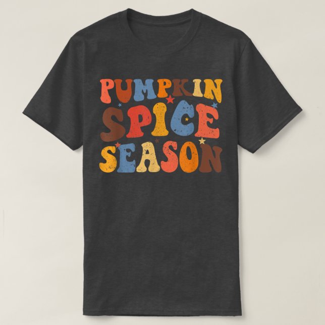 Pumpkin Spice Season Lung Autumn Fall Season Hall T Shirt (Design framsida)