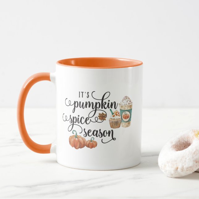 Pumpkin Spice Season Mugg (Med munk)