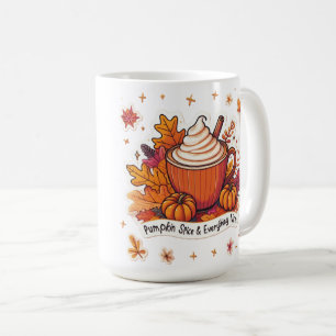 Pumpkin Spice Season Mysigt höstkaffe Mugg-gåva Kaffemugg