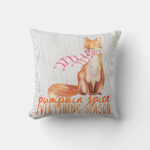 Pumpkin Spice Season Sitta Fox Kudde