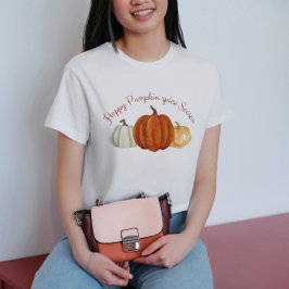 Pumpkin Spice Season söt pumpa för hösten älskare T Shirt