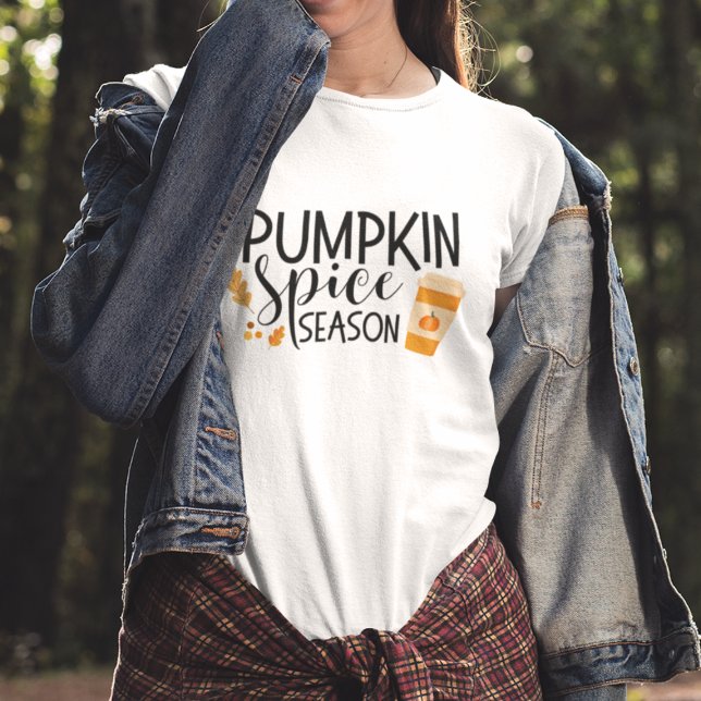 Pumpkin Spice Season T-Shirt Fall Autolonsäsong (Skapare uppladdad)