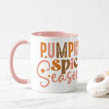 Pumpkin Spice Season Two-Tone Coffee Mugg