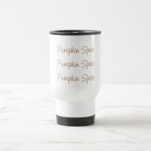 Pumpkin Spice Simple Snyggt Script Typography