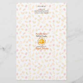 Pumpkin Spice Soap Packaging Wrapper | Linens Papp