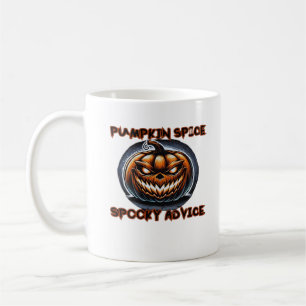 Pumpkin Spice Spooky Advice - Funny Halloween Gift Kaffemugg