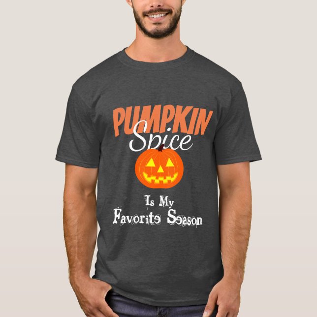 Pumpkin Spice T Shirt (Framsida)