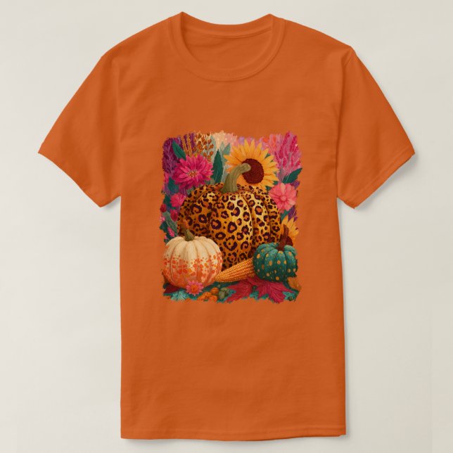 Pumpkin spice t shirt (Design framsida)