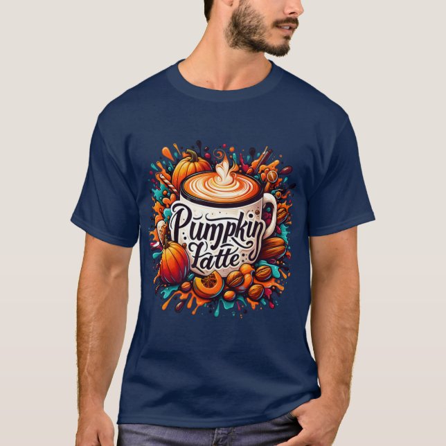 Pumpkin Spice T Shirt (Framsida)