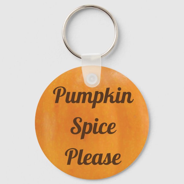 Pumpkin Spice, tack Nyckelring (Framsida)