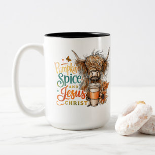 Pumpkin Spice... Två-Tonad Mugg