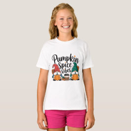 Pumpkin spice vibes t shirt