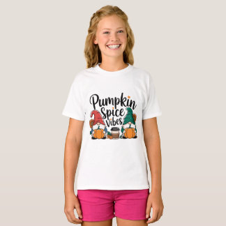 Pumpkin spice vibes t shirt