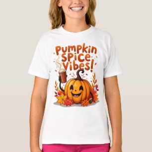 Pumpkin spice vibes t shirt