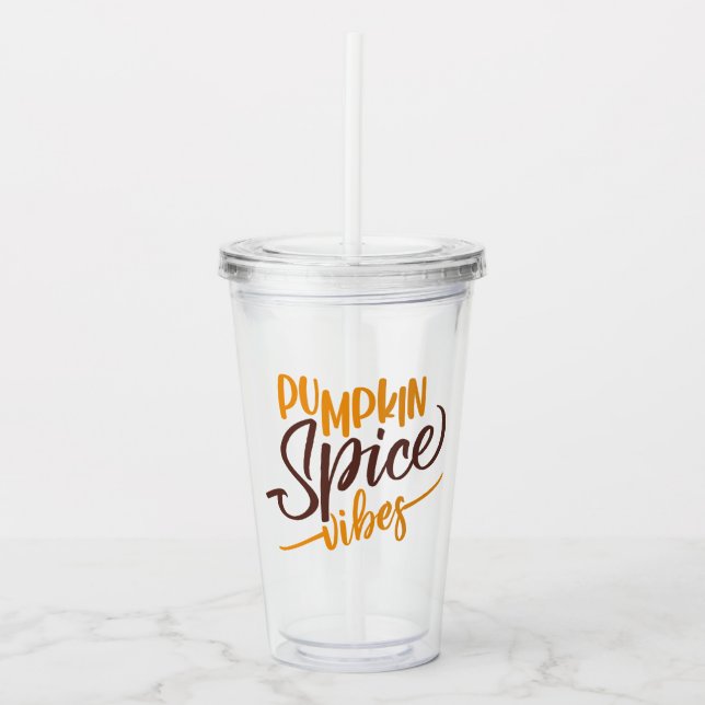 Pumpkin Spice Vibes Take Away Mugg (Framsida)