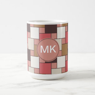 Pumpkin Spice Weave Mönster Kaffemugg