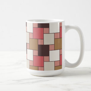 Pumpkin Spice Weave Mönster Kaffemugg