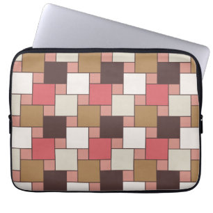 Pumpkin Spice Weave Mönster Laptop Sleeve