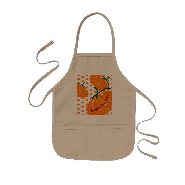 Pumpkin Spice, Yam! Barnförkläde (Framsidan)