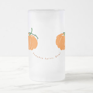 Pumpkin Spice, Yum! Frostat Ölglas