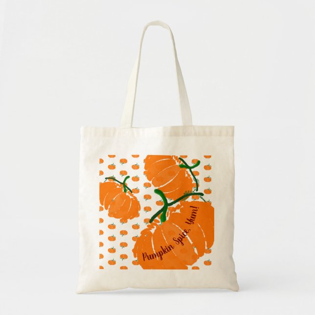 Pumpkin Spice, Yum! Tygkasse (Framsidan)