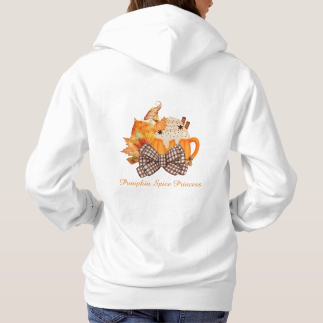 Pumpkin Spics Gnome T Shirt (Baksida)