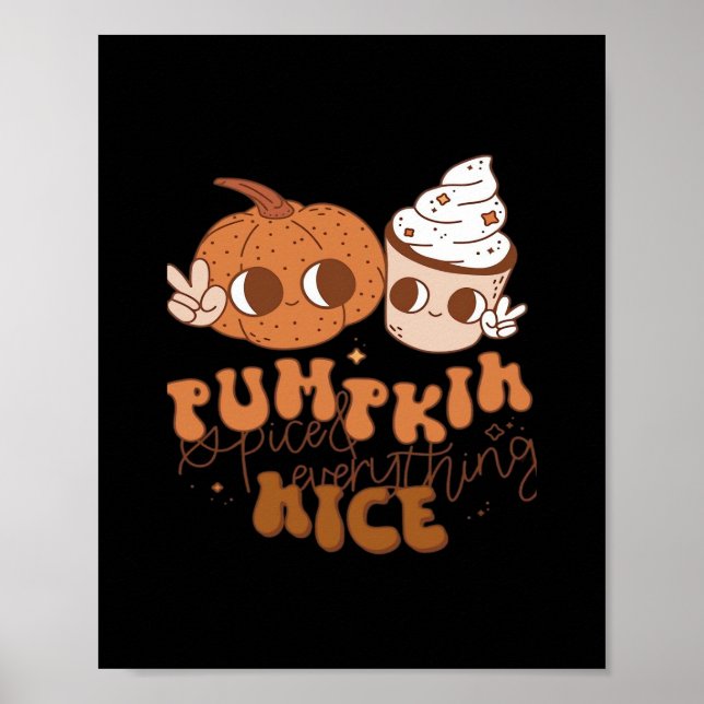 Pumpkin Spoices & Allting Nice Poster (Framsidan)