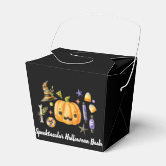 Pumpkin Spooktacular Halloween Bash Party Black Presentaskar