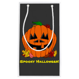 Pumpkin Spooky Halloween Gift Bag