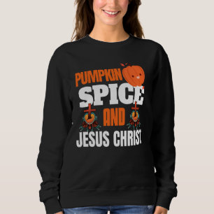 Pumpkin spp. och Jesus Kristus för Halloween och C T Shirt