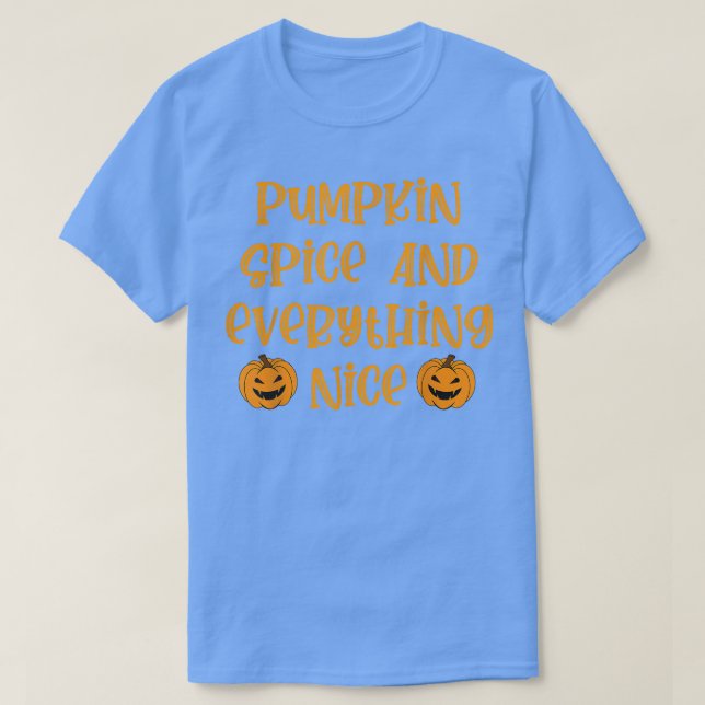 Pumpkin Spy och allt fint faller T Shirt (Design framsida)