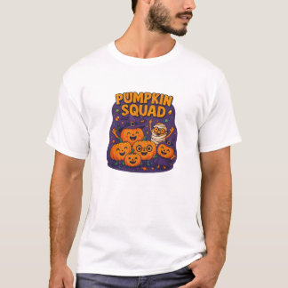 Pumpkin Squad | Roligt Cute Halloween T-Shirt