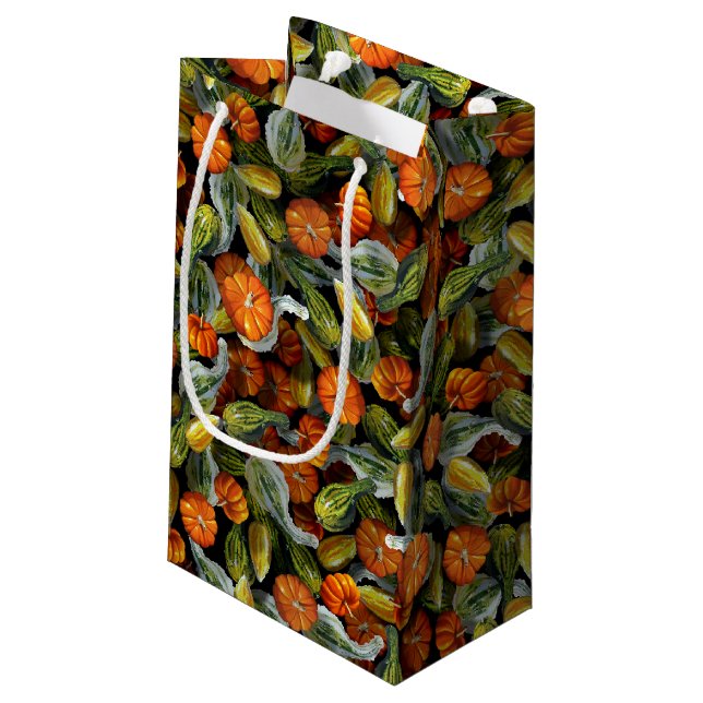Pumpkin, Squash Autumn Harvest Gift Bags (Baksidan Vinklad)
