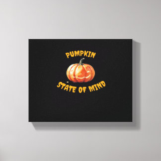 Pumpkin State of Mind - Halloween Classic T-Shirt Canvastryck