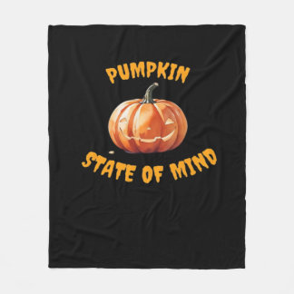 Pumpkin State of Mind - Halloween Classic T-Shirt Fleecefilt