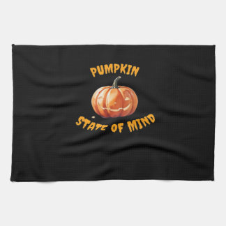 Pumpkin State of Mind - Halloween Classic T-Shirt Kökshandduk
