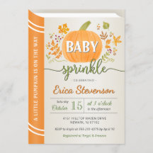 Pumpkin Storybook Neutralt Baby Sprinkle