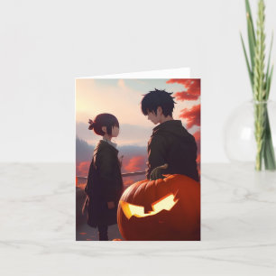 Pumpkin Study - Anime - AI - E Helgkort