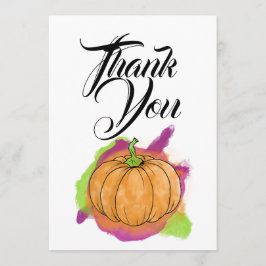 Pumpkin - tackkort tack kort