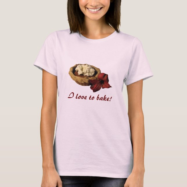 Pumpkin Tart Baker T-shirt (Framsida)
