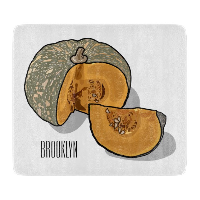 Pumpkin-tecknad illustration (Framsidan)