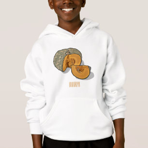 Pumpkin-tecknad illustration t shirt