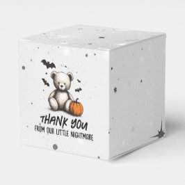 Pumpkin Teddy Baby Shower Presentaskar