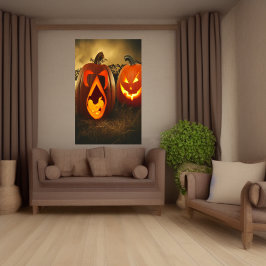 Pumpkin the bully | AI Art Poster